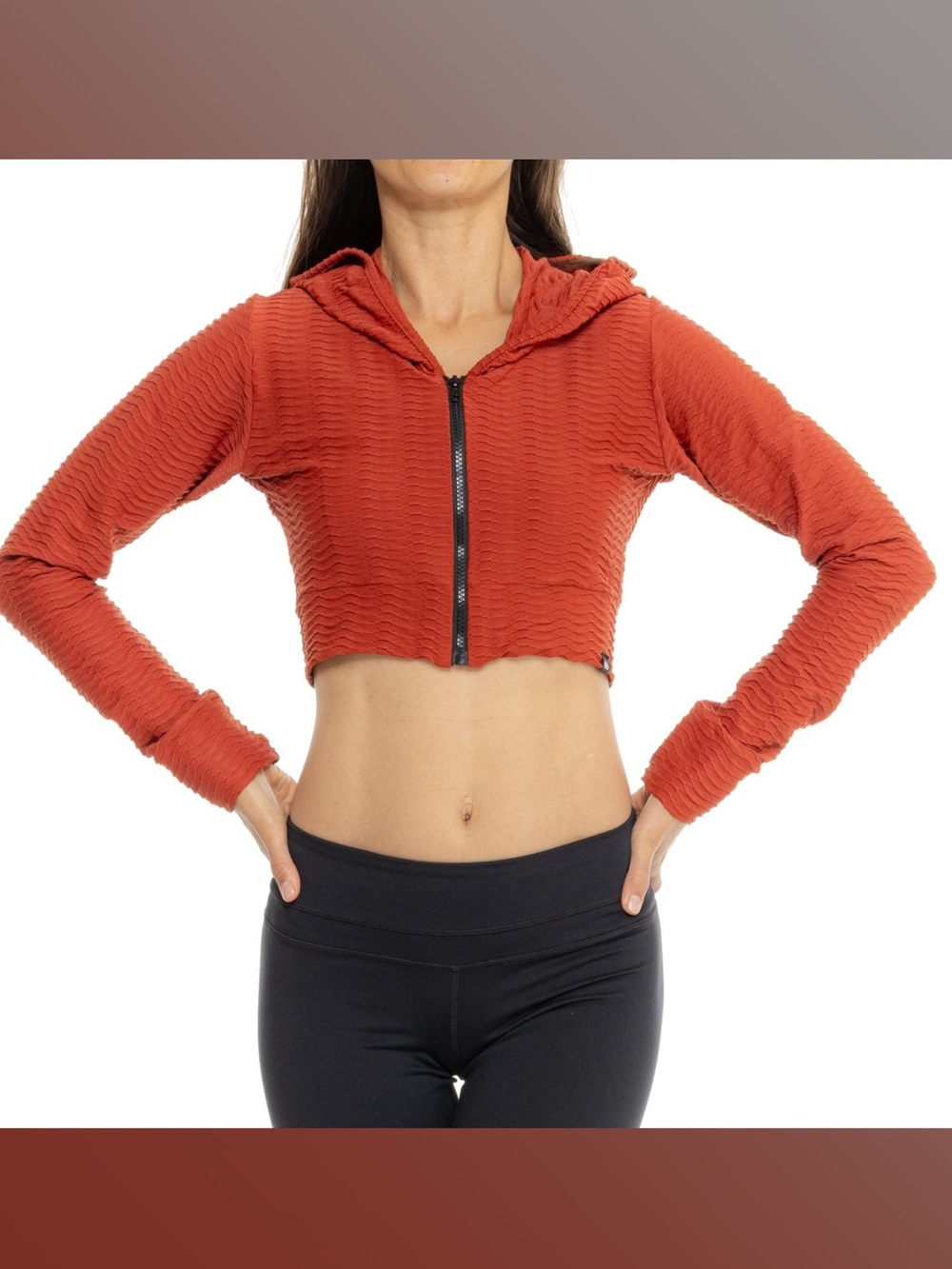 NWT Booty By Brabants Original Ultra Cropped Hoodie One Size